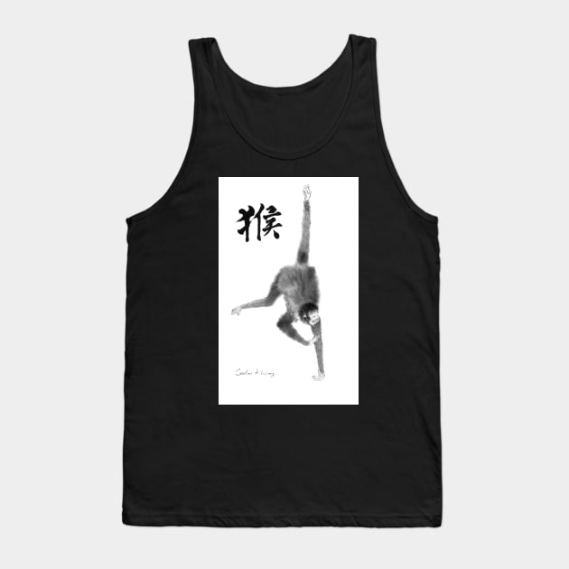 Zodiac Monkey Tank Top by Cwang